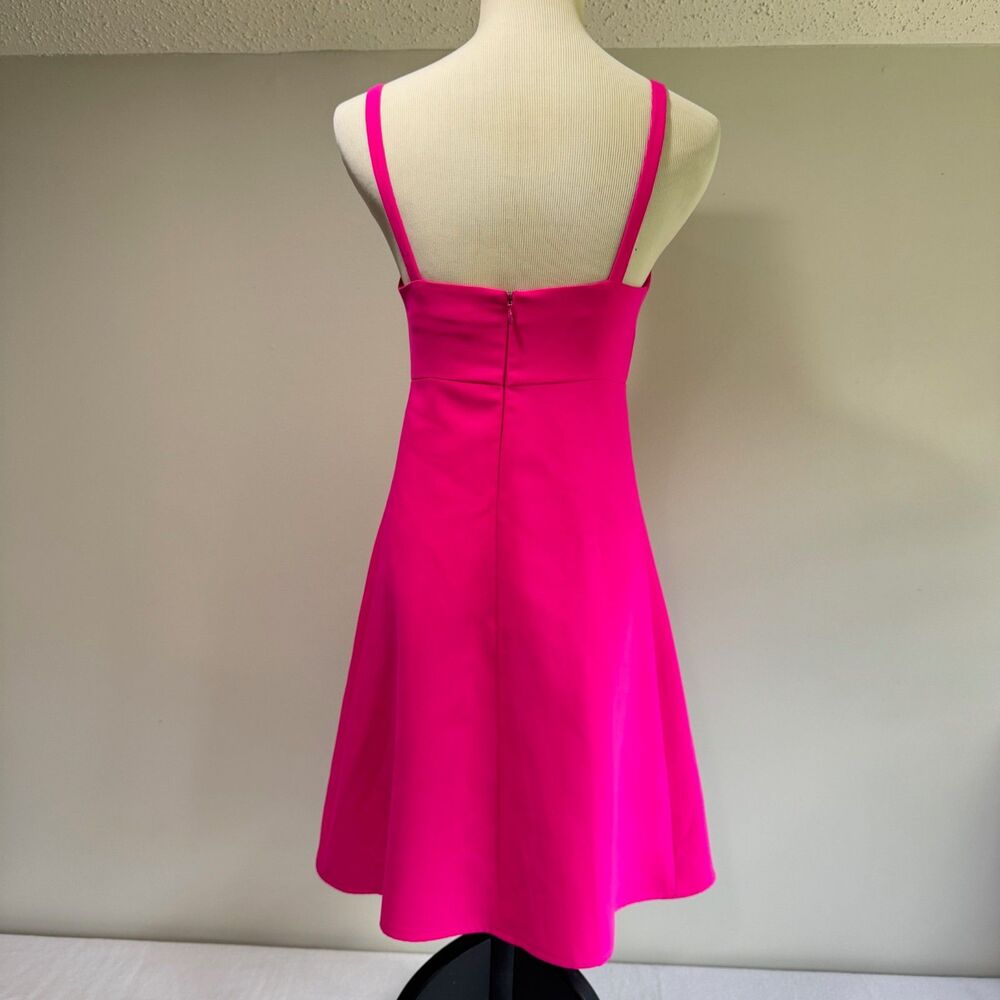 AMANDA UPRICHARD Hot Pink Mini Sundress - Picture 3 of 11